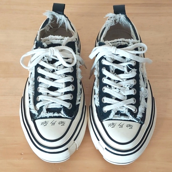 VESSEL x Yohji Yamamoto low top sneakers G.O.P. Lows Black Chunky - Picture 5 of 12